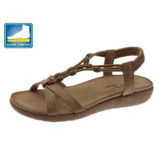 Sandalia Casual Para Senhora  - Conforto Private Label